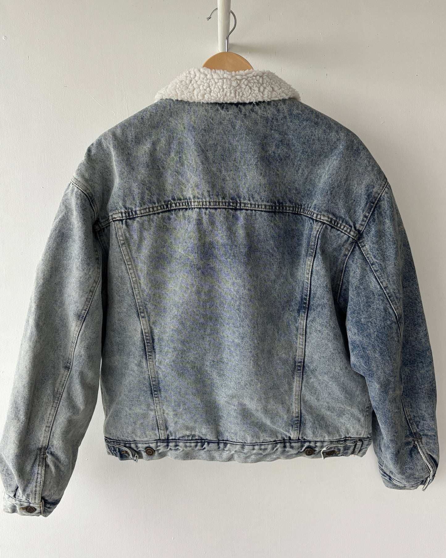 M - VINTAGE CARRERA SHERPA DENIM JACKET