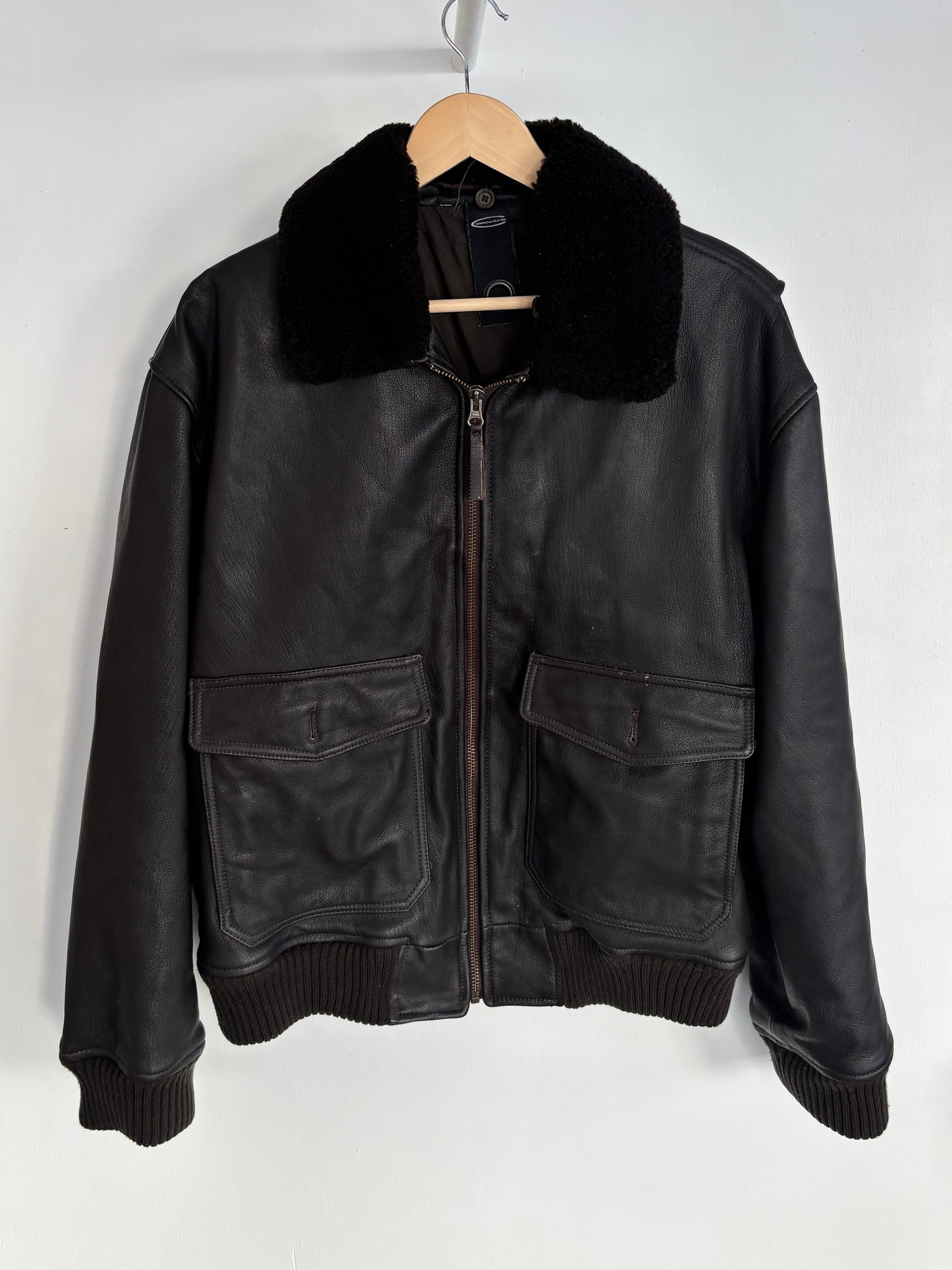 M - VINTAGE PILOT LEATHER JACKET