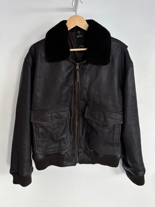 M - VINTAGE PILOT LEATHER JACKET