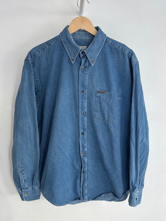 L - VINTAGE CALVIN KLEIN DENIM SHIRT