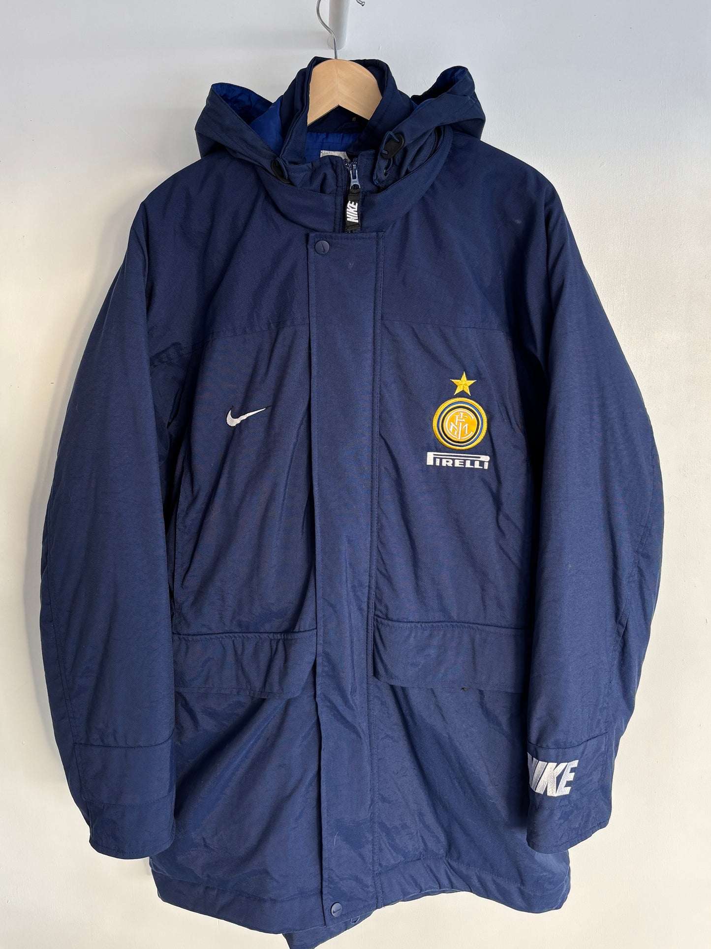 L - VINTAGE NIKE 98/99 INTER MILAN PARKA
