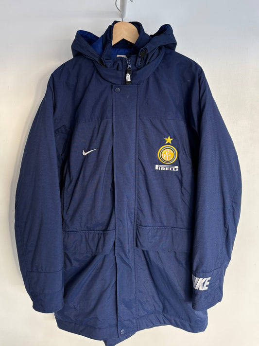 L - VINTAGE NIKE 98/99 INTER MILAN PARKA