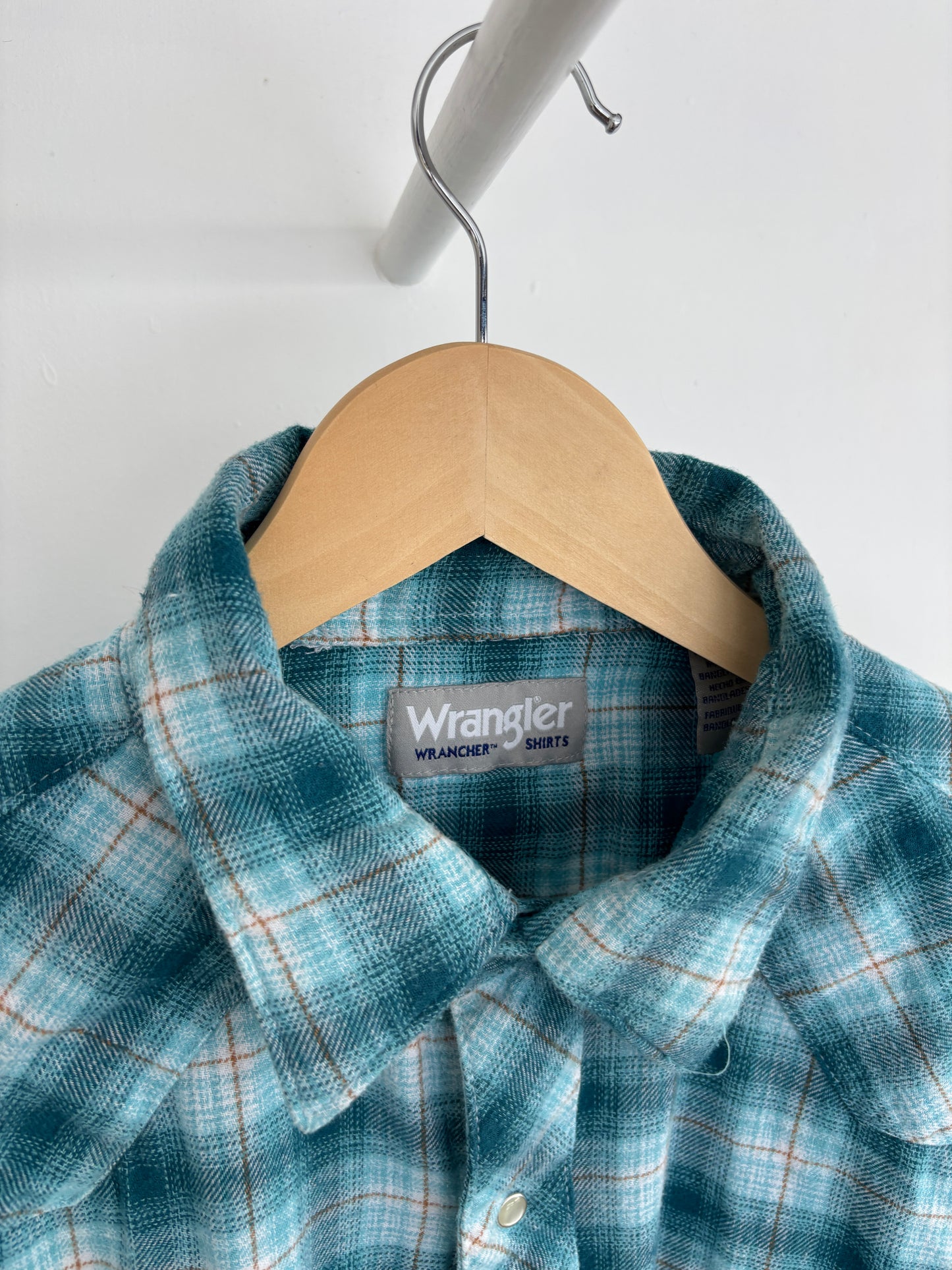 M - VINTAGE WRANGLER FLANNEL SHIRT