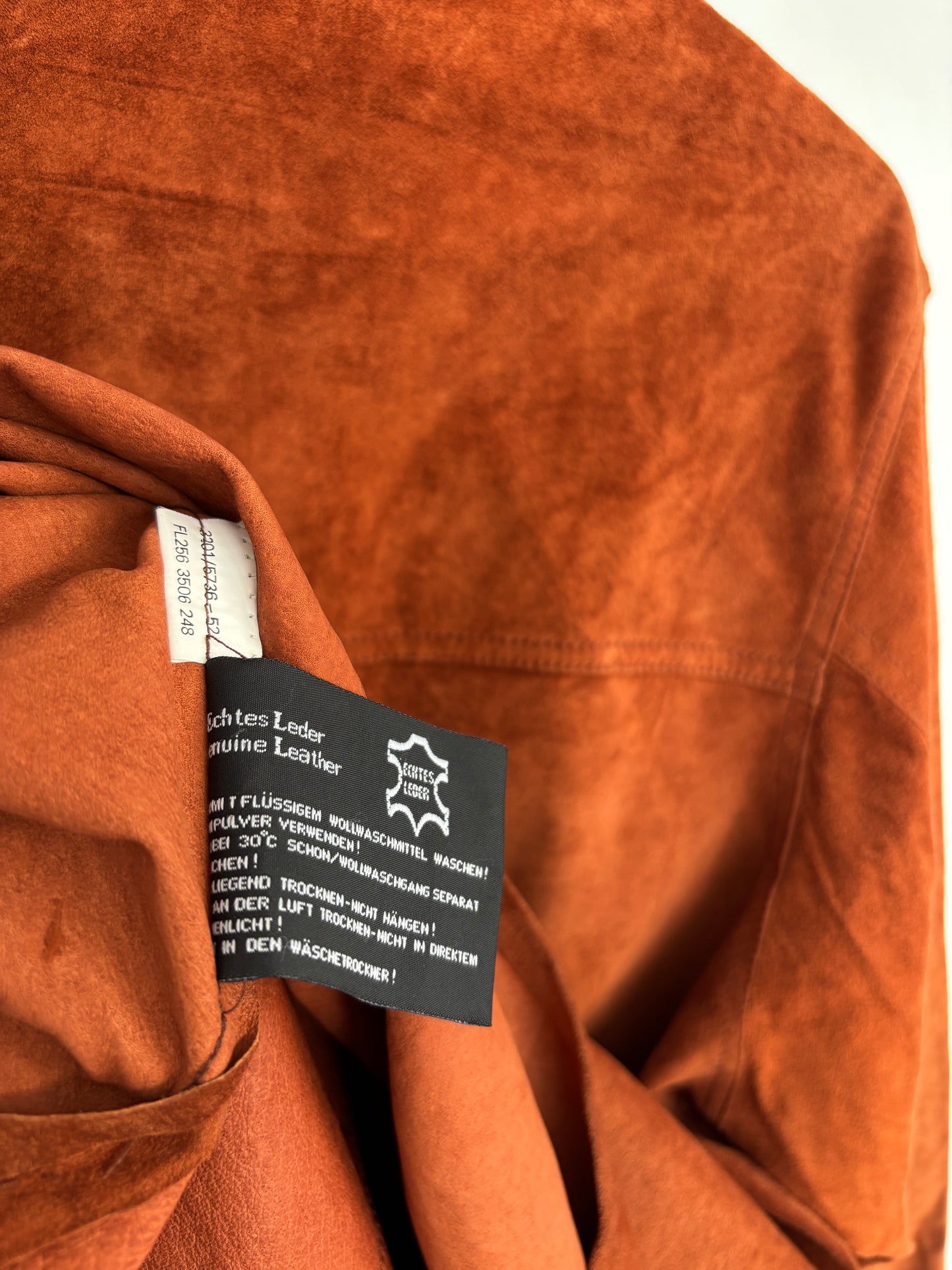 S - VINTAGE SUEDE SHIRT