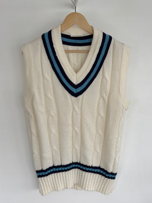 M - VINTAGE CRICKET VEST