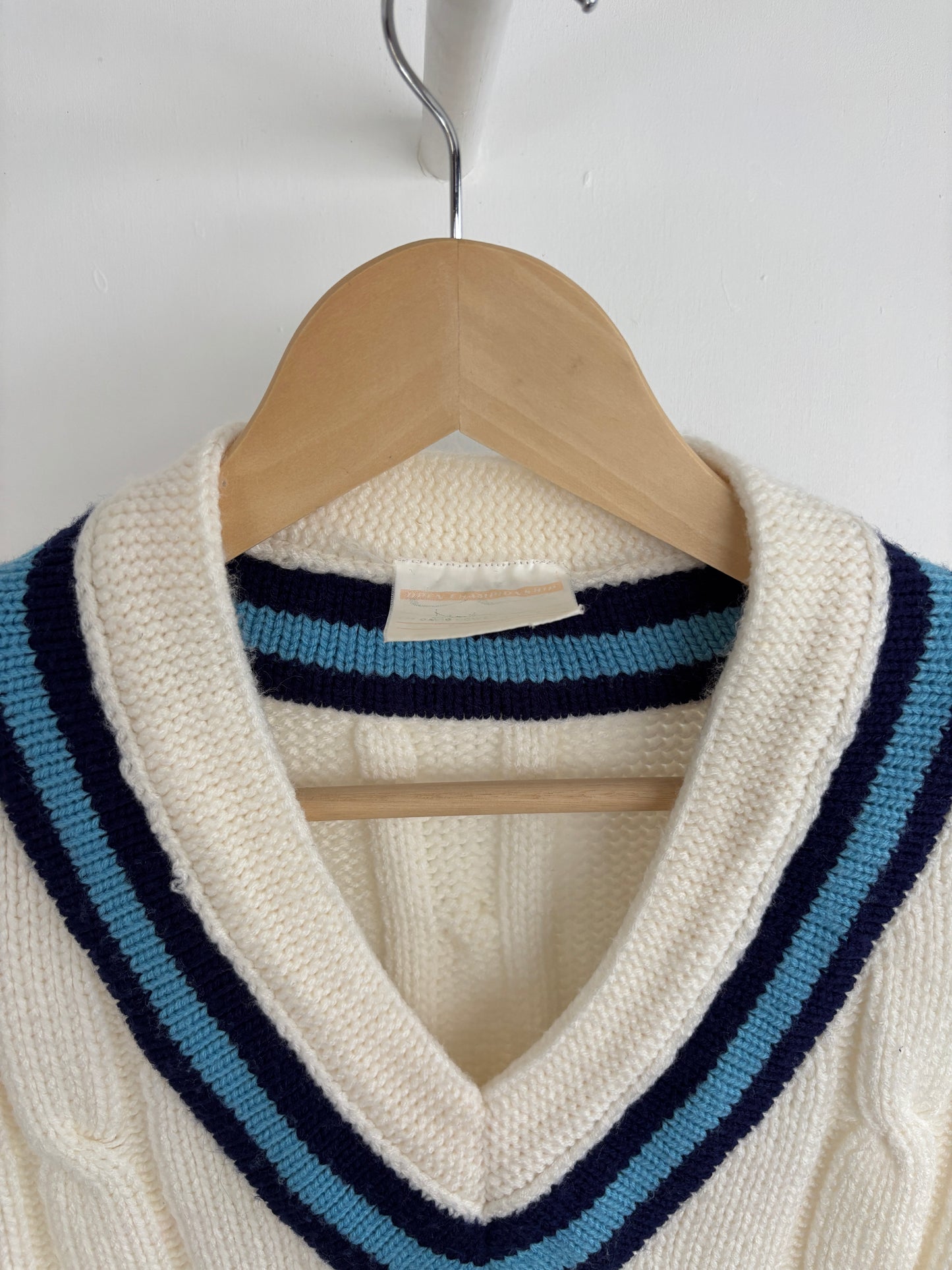 M - VINTAGE CRICKET VEST