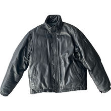 Load image into Gallery viewer, M - VINTAGE LEATHER BOMBER JACKET