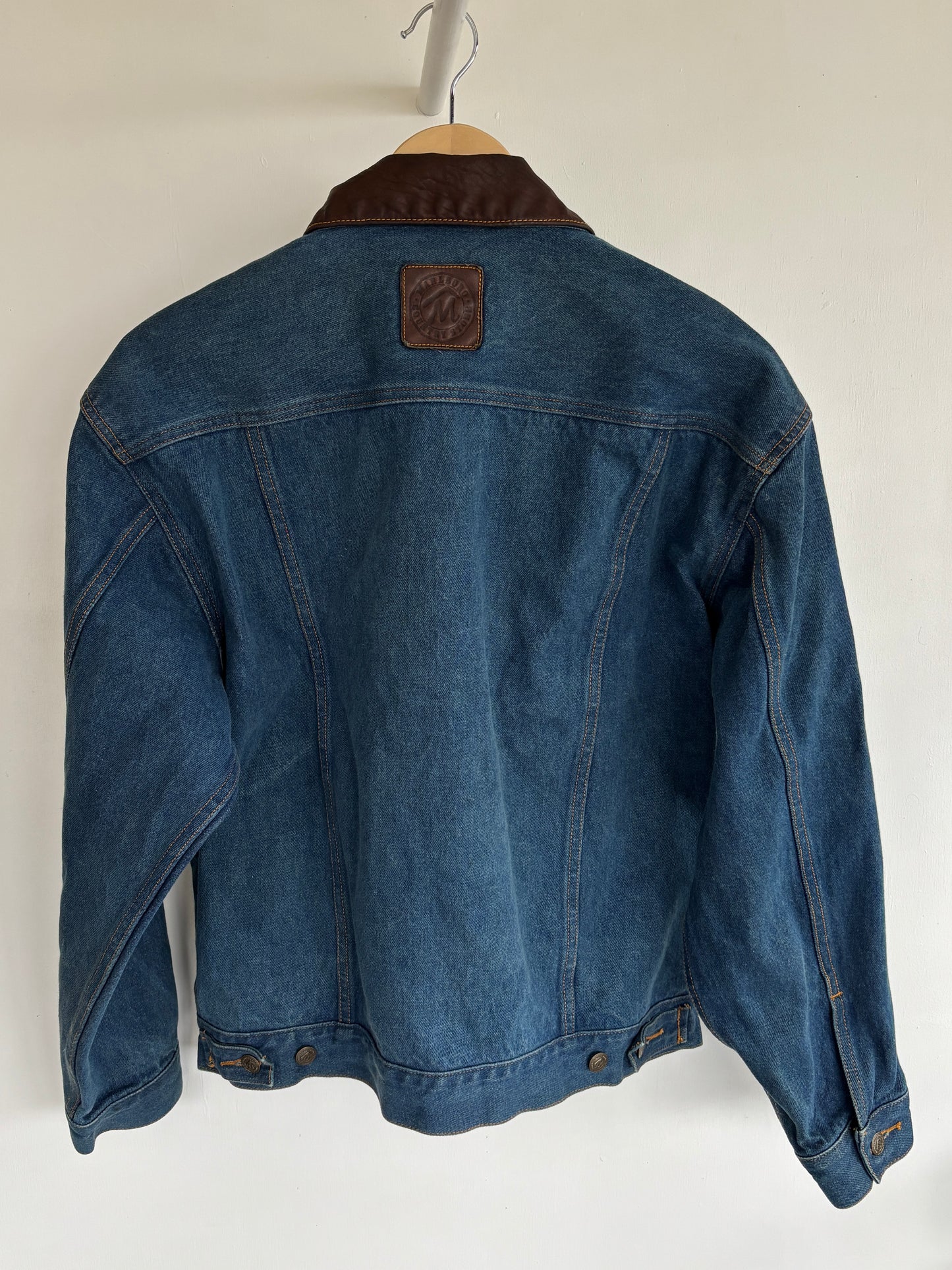 S - VINTAGE MARLBORO DENIM JACKET