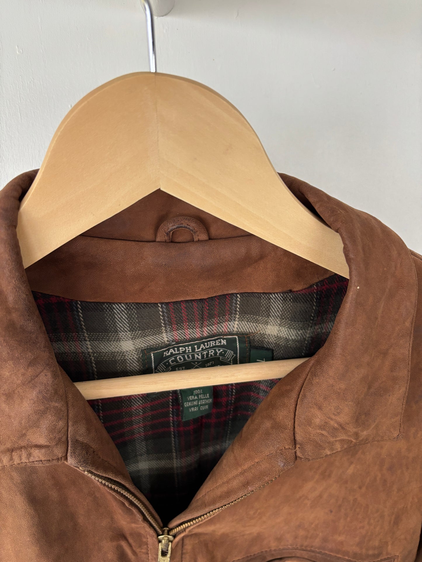 M - VINTAGE RALPH LAUREN COUNTRY SUEDE JACKET