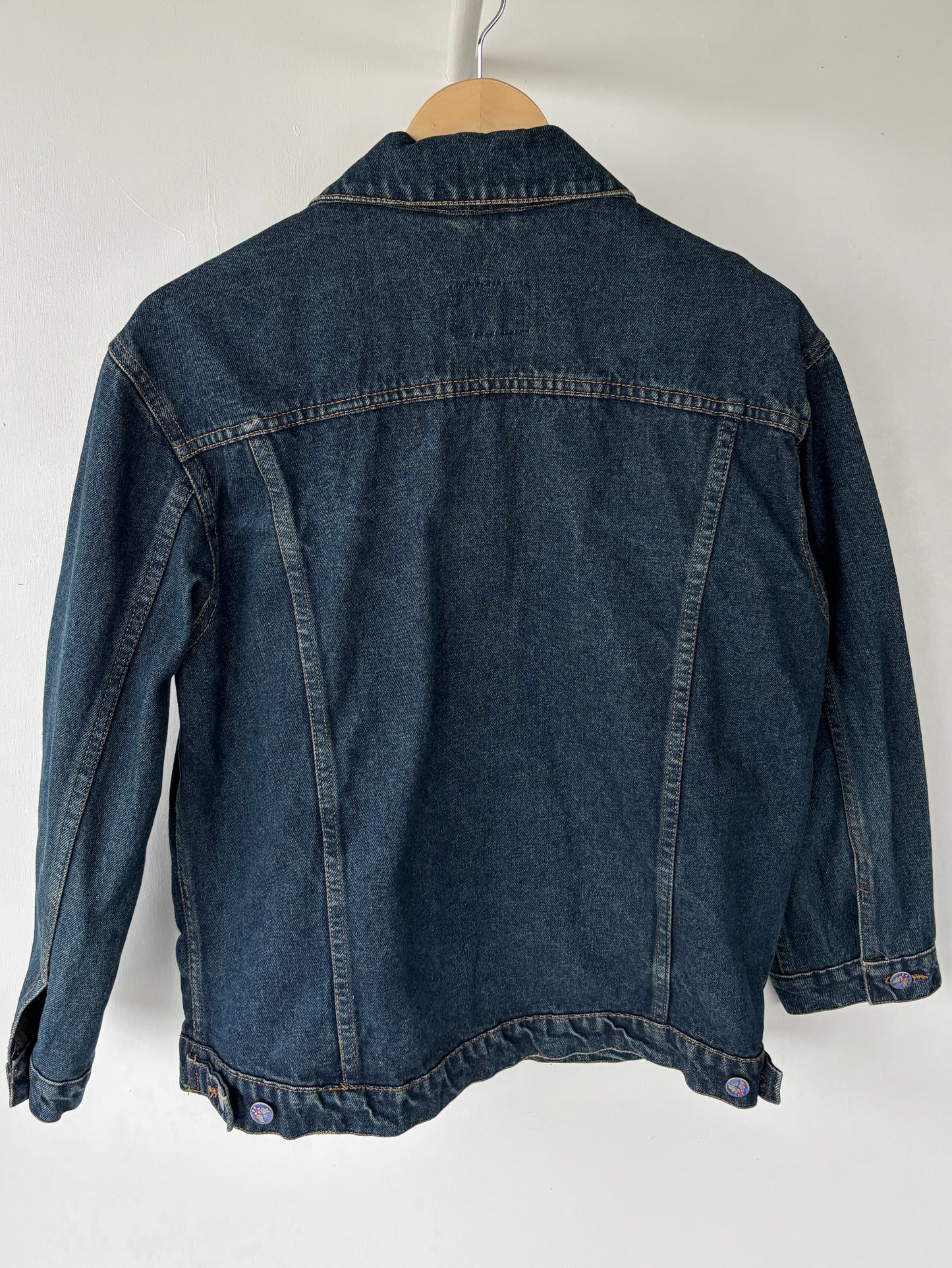 S - VINTAGE AVIREX DENIM JACKET