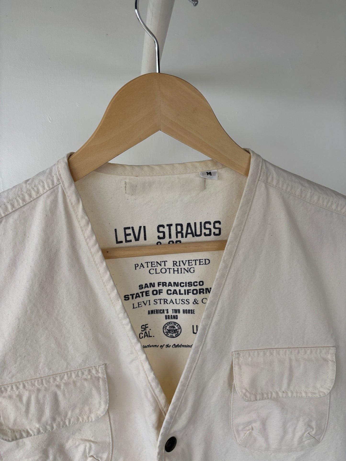 M - VINTAGE LEVIS UTILITY VEST