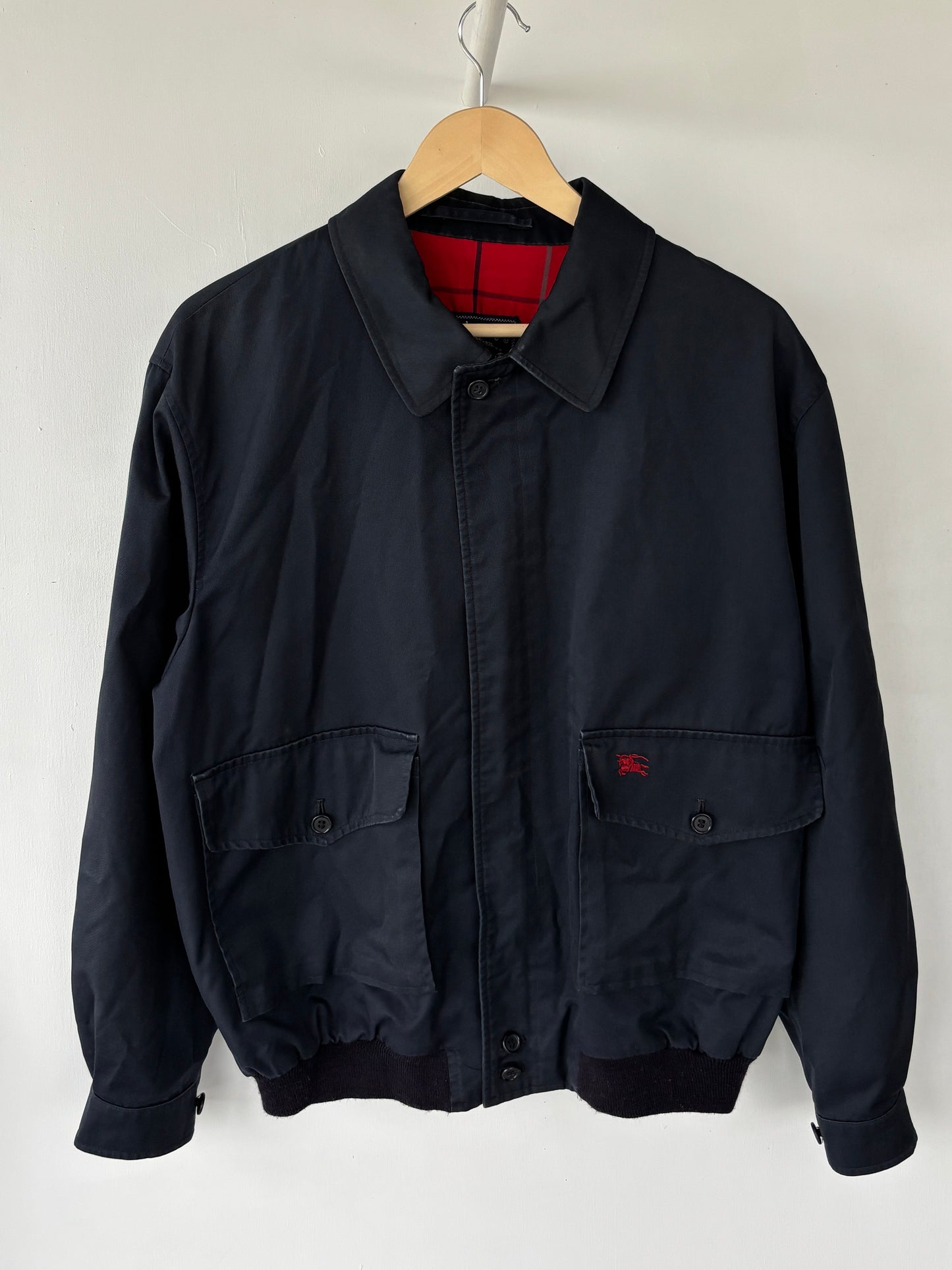 M - VINTAGE BURBERRY HARRINGTON JACKET