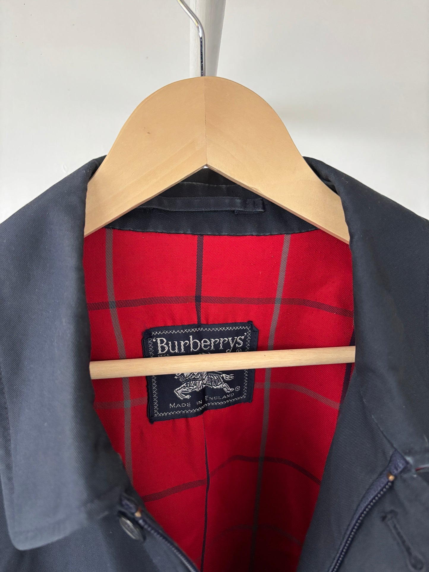 M - VINTAGE BURBERRY HARRINGTON JACKET