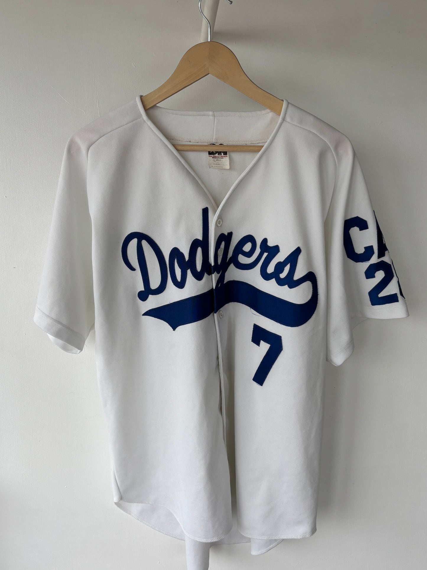L - VINTAGE DODGERS JERSEY