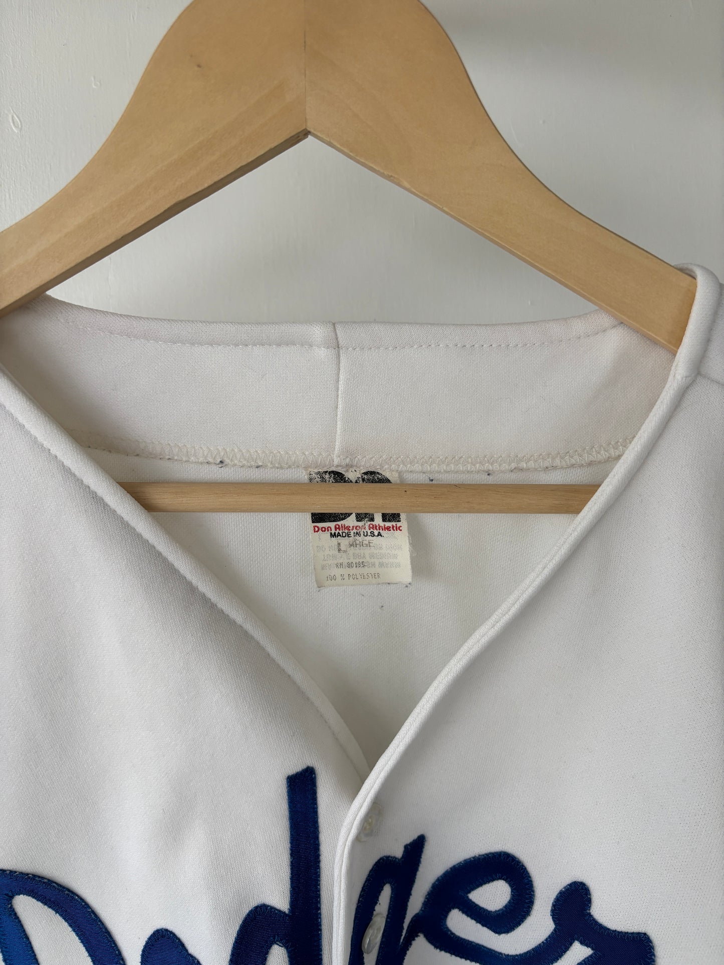L - VINTAGE DODGERS JERSEY