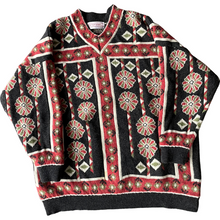 Load image into Gallery viewer, S - VINTAGE KNITTED SWEATSHIRT
