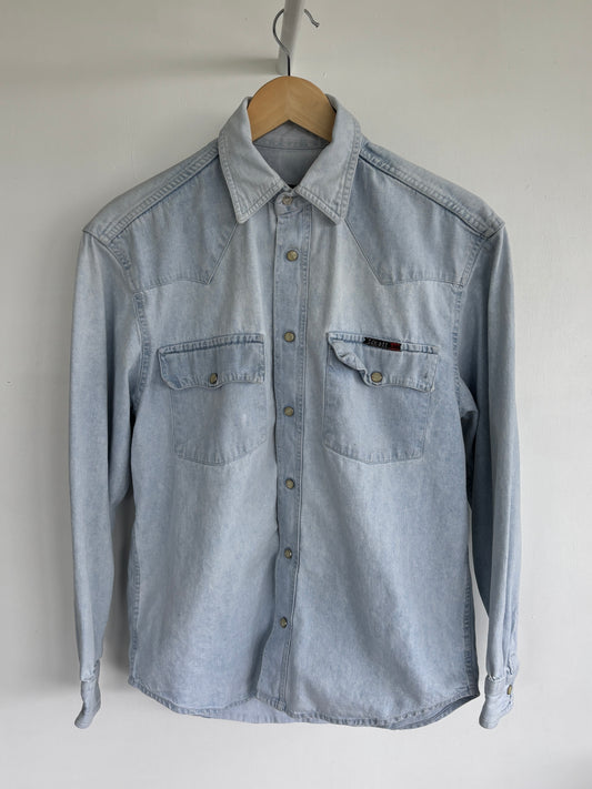 S - VINTAGE SCHOTT DENIM SHIRT