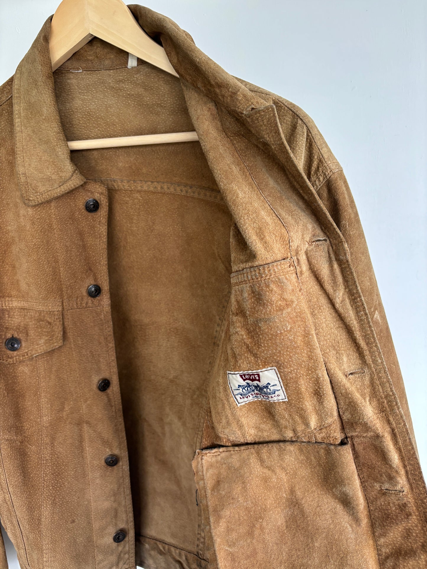 M - VINTAGE LEVIS SUEDE JACKET