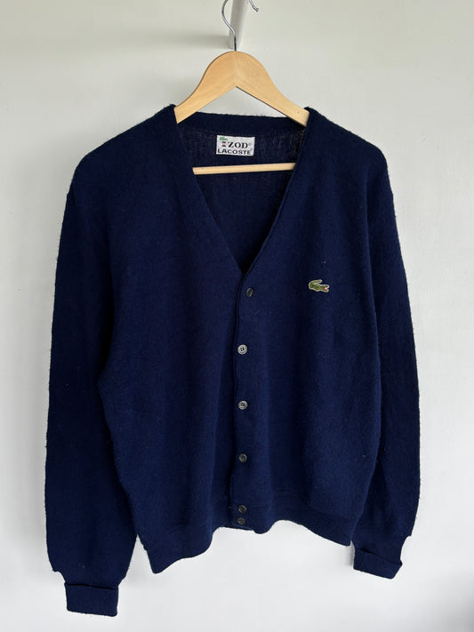 M - VINTAGE LACOSTE CARDIGAN