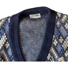 Load image into Gallery viewer, L - VINTAGE KNITTED LACOSTE CARDIGAN