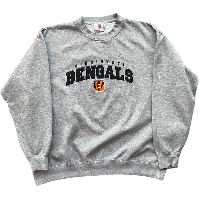 Grey bengals sweatshirt best sale