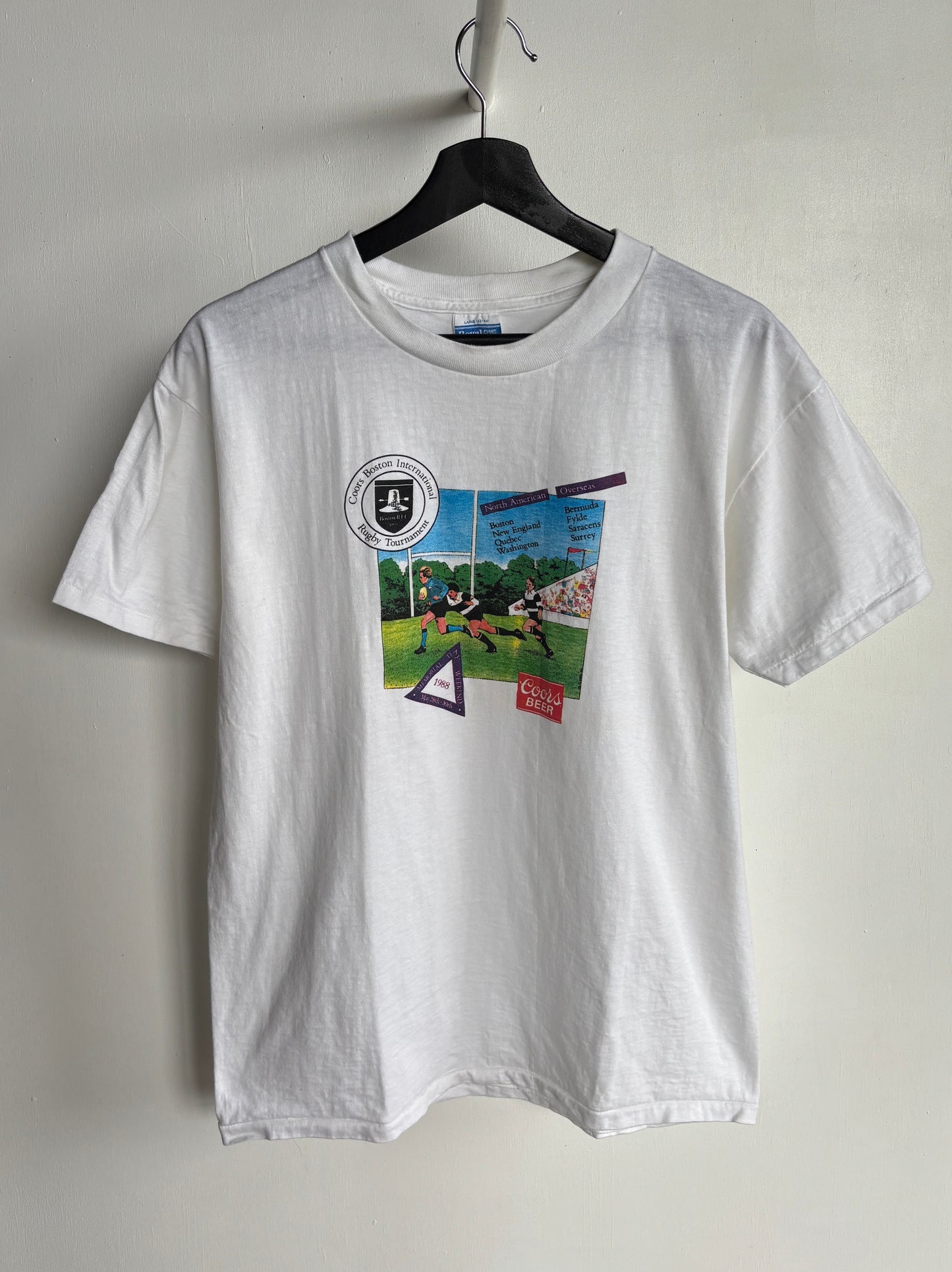 M - VINTAGE 88 COORS BOSTON SINGLE STITCH TEE