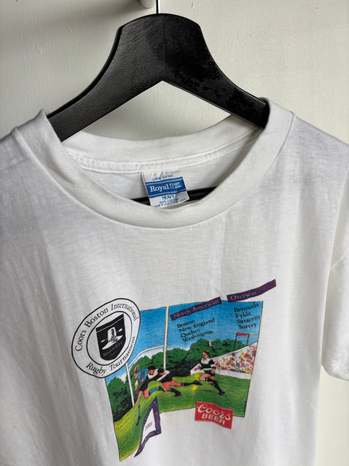 M - VINTAGE 88 COORS BOSTON SINGLE STITCH TEE