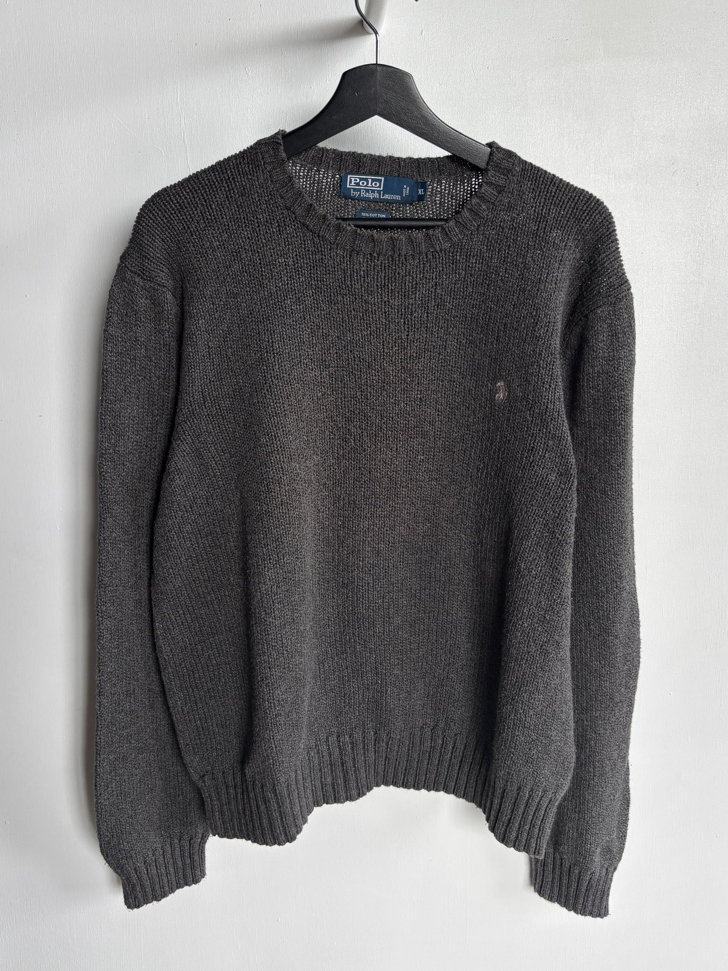 M - VINTAGE RALPH LAUREN KNITTED SWEATSHIRT