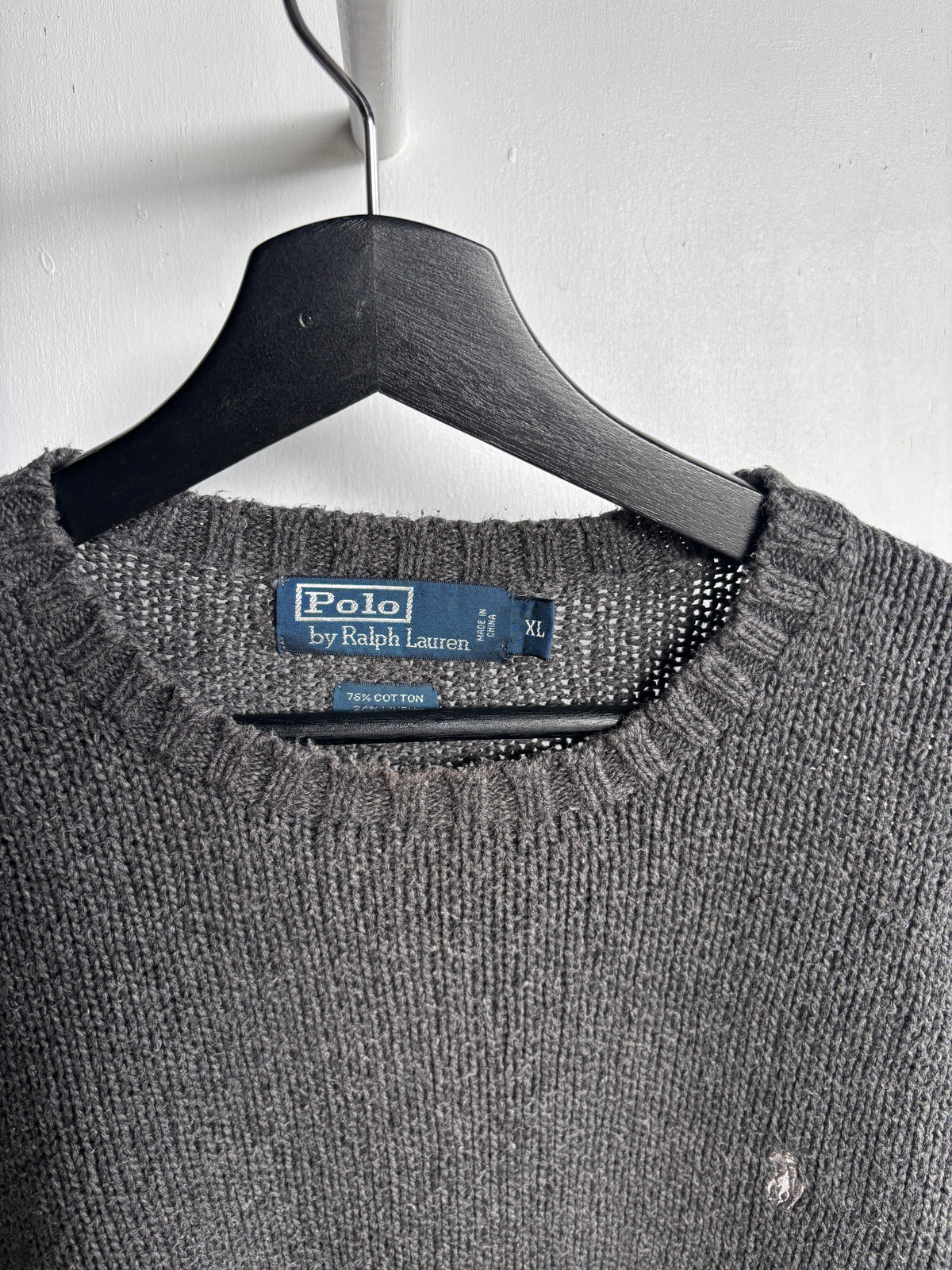 M - VINTAGE RALPH LAUREN KNITTED SWEATSHIRT