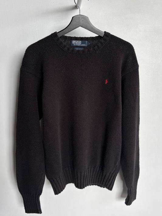 L - VINTAGE RALPH LAUREN KNITTED SWEATSHIRT