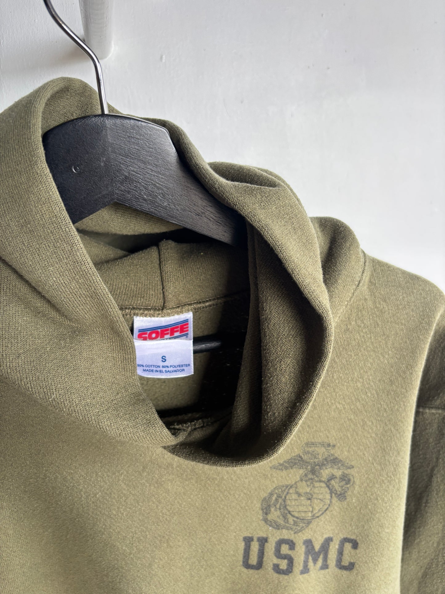 S - VINTAGE USMC HOODIE