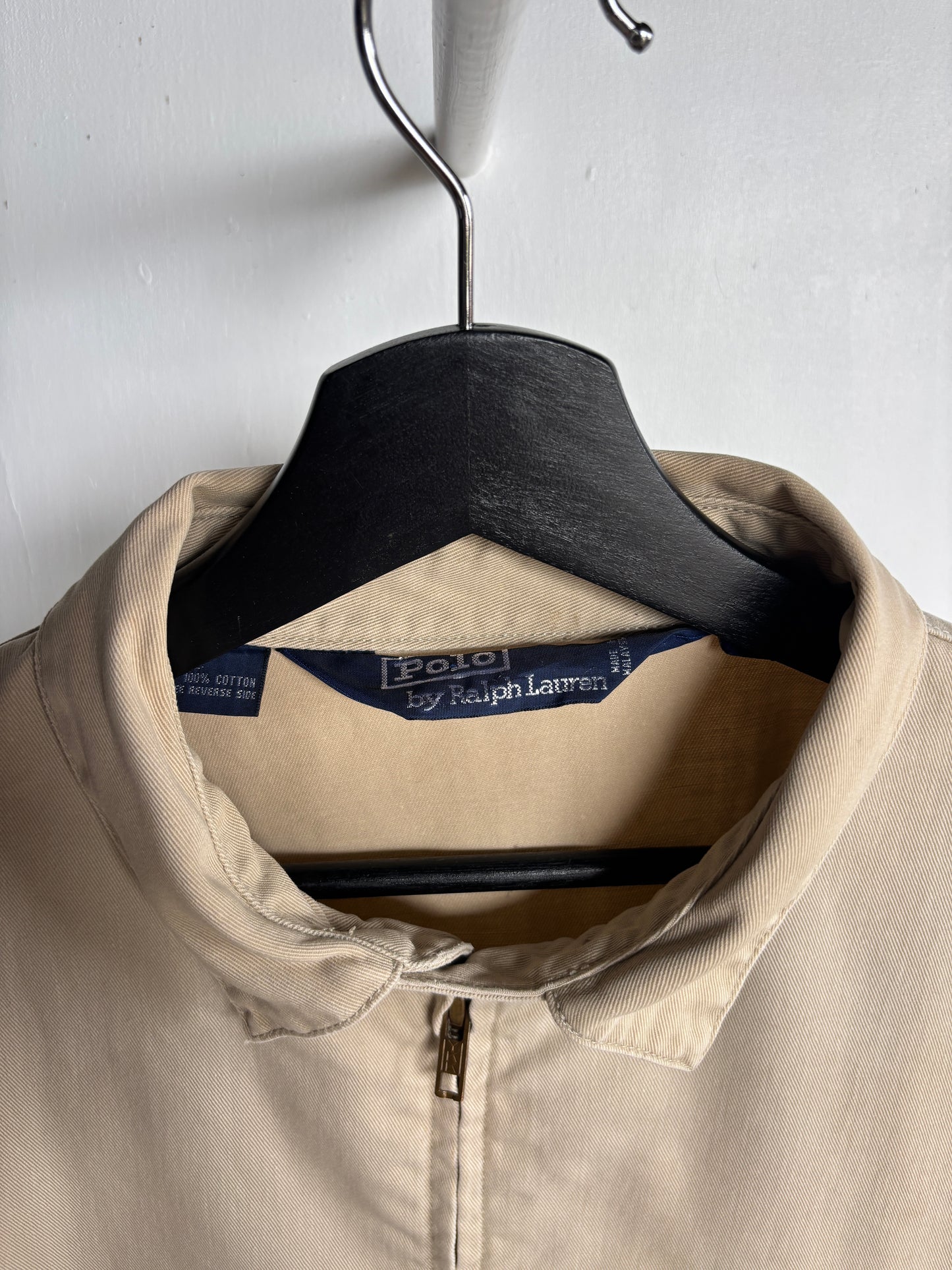L - VINTAGE RALPH LAUREN HARRINGTON JACKET
