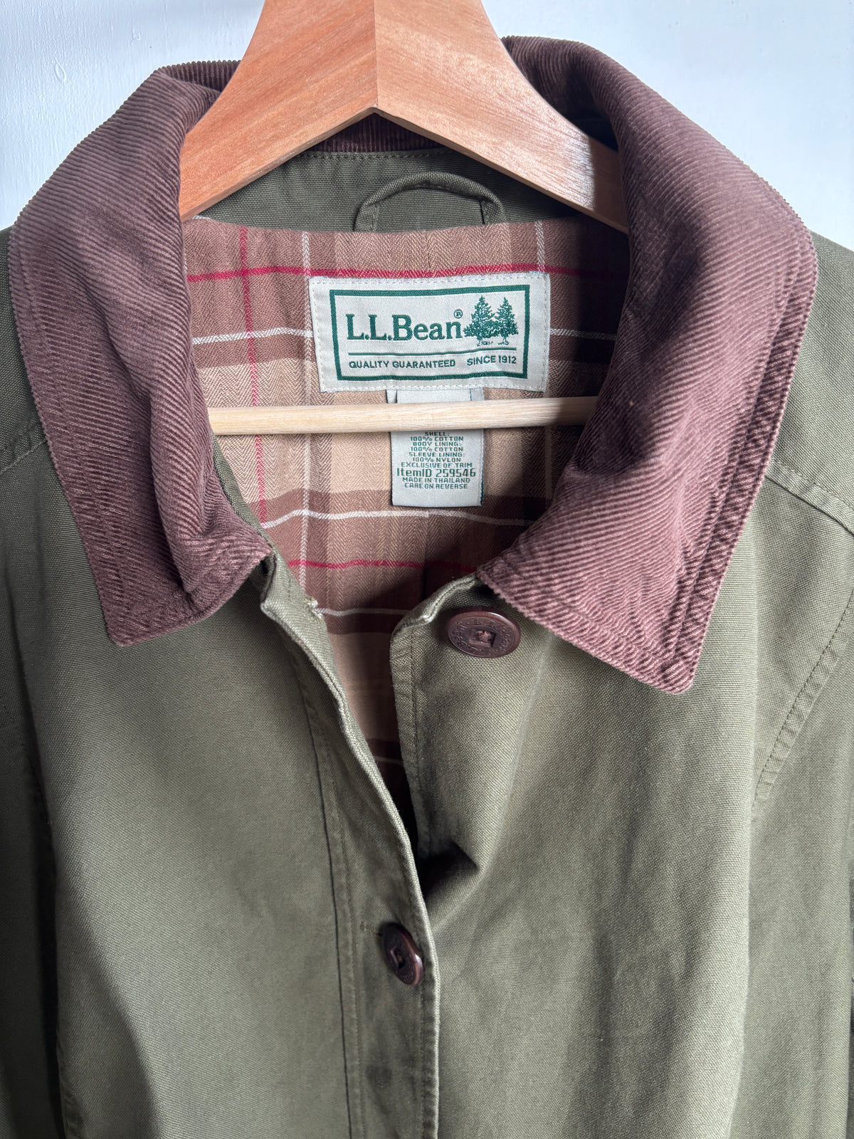 XL - VINTAGE LL BEAN BARN COAT