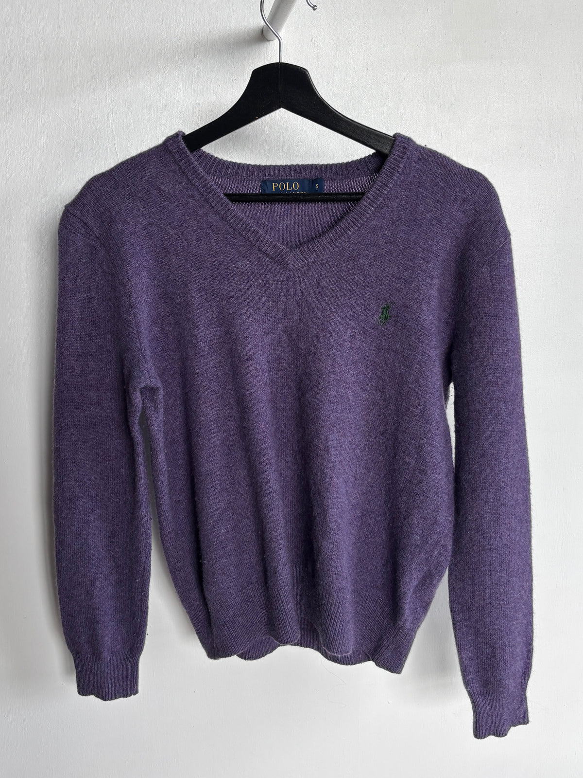 S - VINTAGE RALPH LAUREN WOOL SWEATSHIRT
