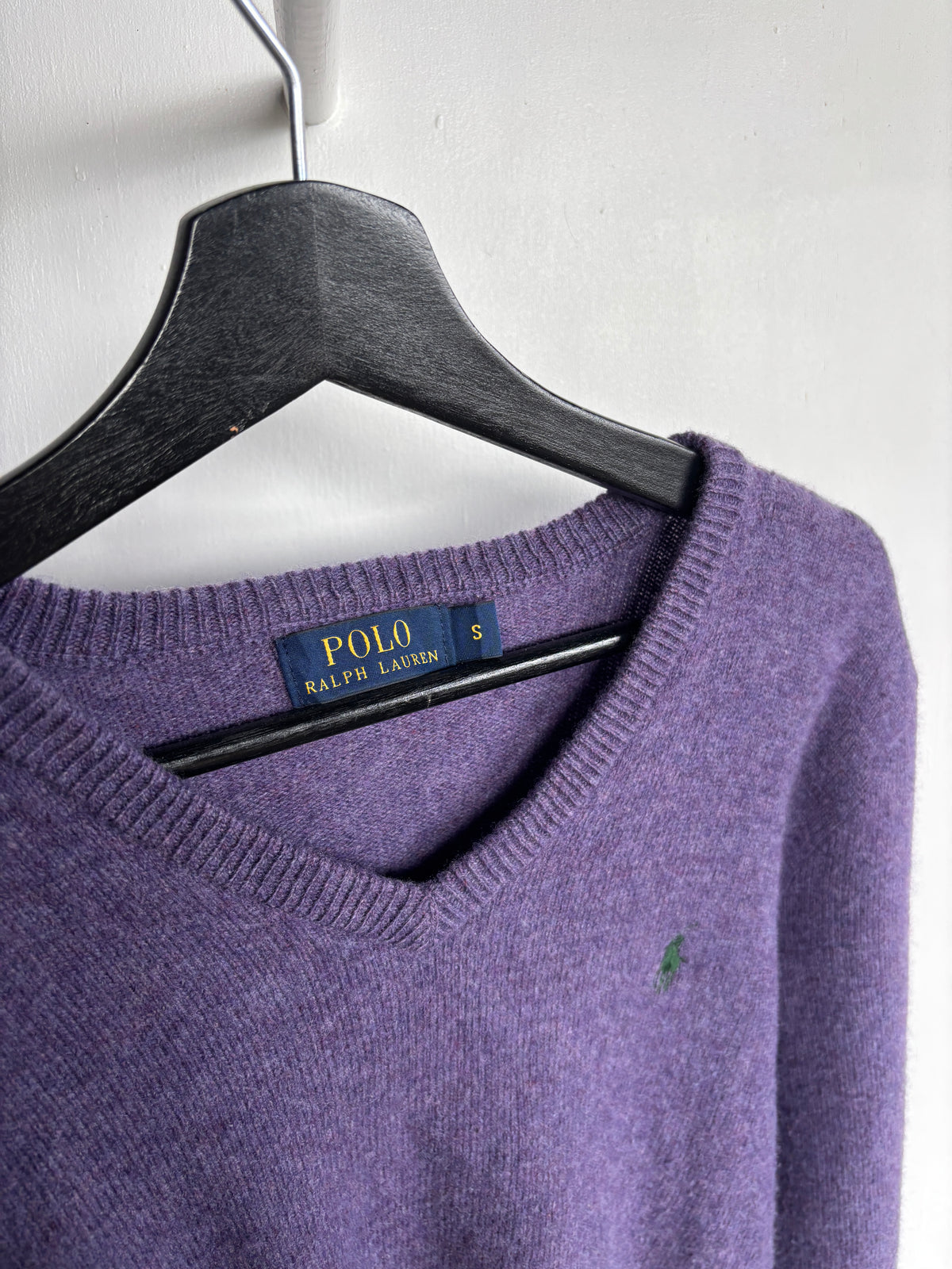 S - VINTAGE RALPH LAUREN WOOL SWEATSHIRT