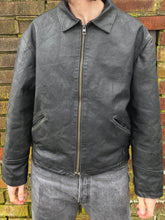 Load image into Gallery viewer, M - VINTAGE LEATHER JACKET
