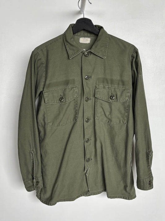 M - VINTAGE OG107 COTTON SATEEN SHIRT