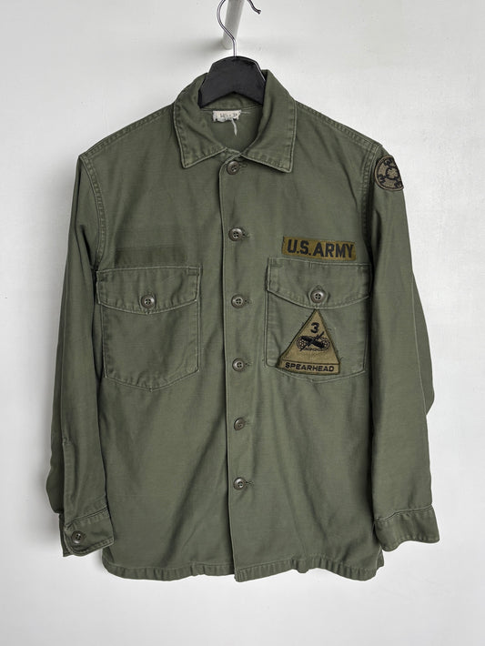 S - VINTAGE OG107 COTTON SATEEN SHIRT