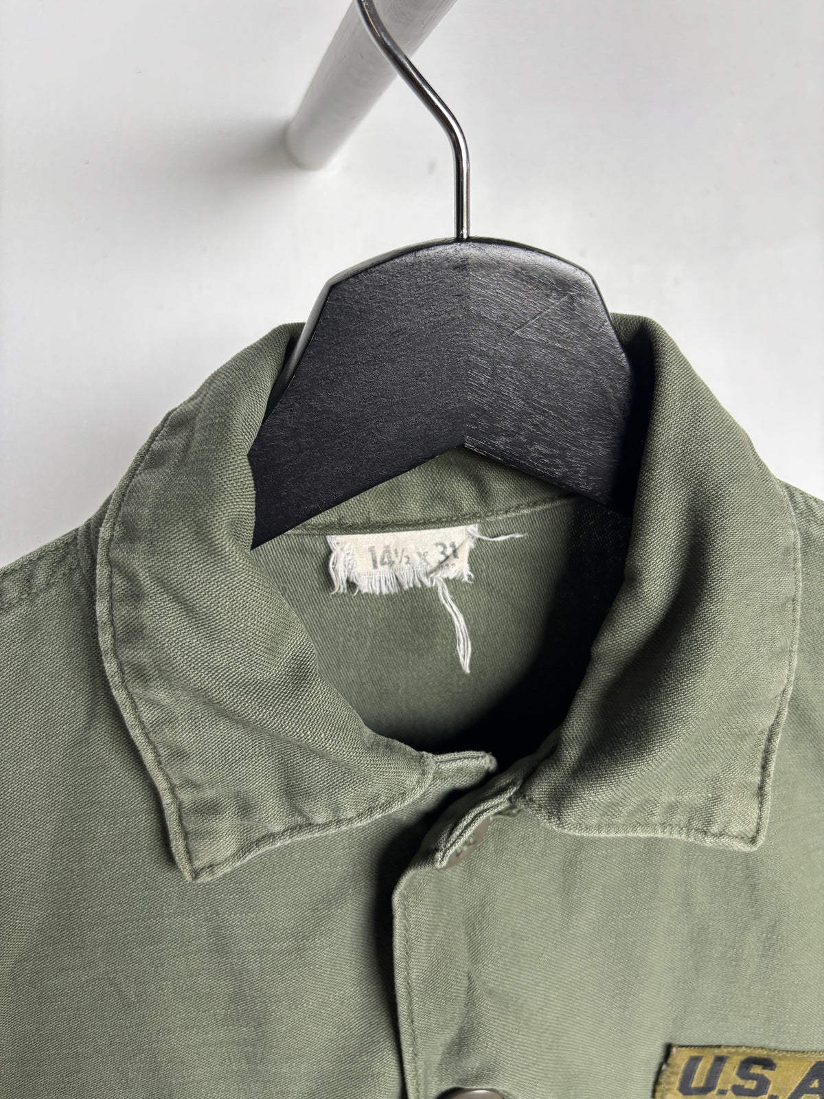 S - VINTAGE OG107 COTTON SATEEN SHIRT