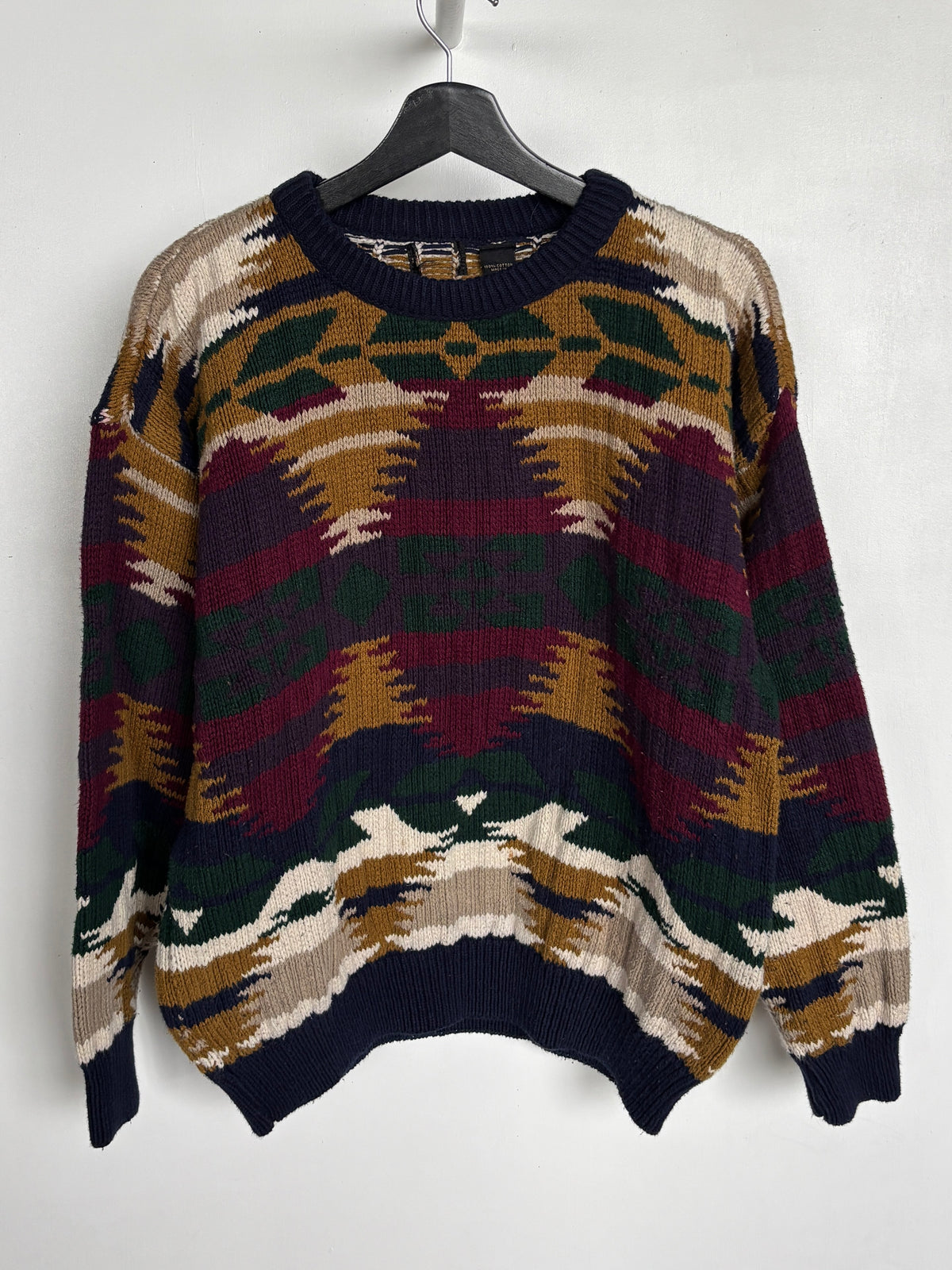 S - VINTAGE KNITTED SWEATSHIRT