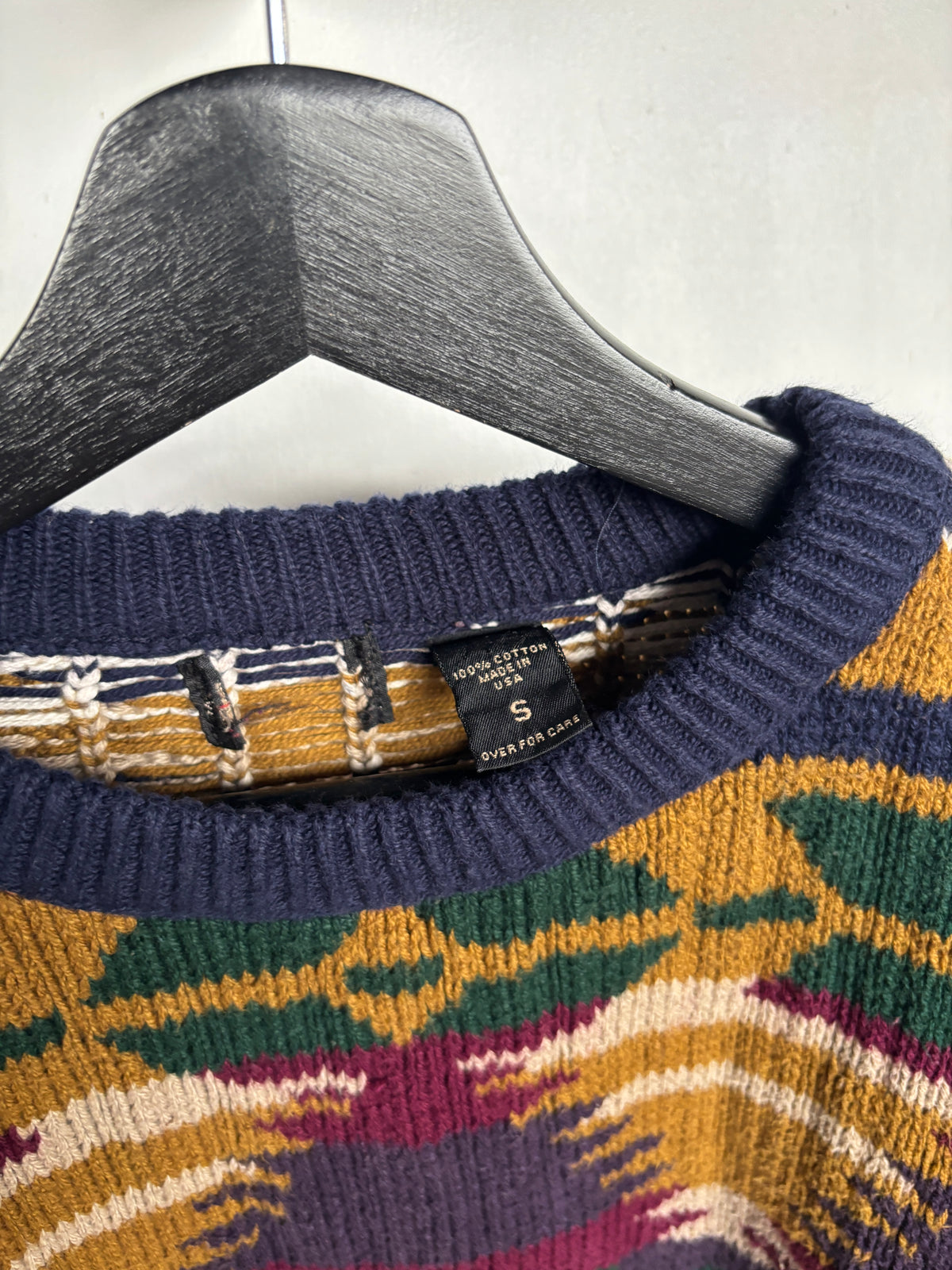 S - VINTAGE KNITTED SWEATSHIRT