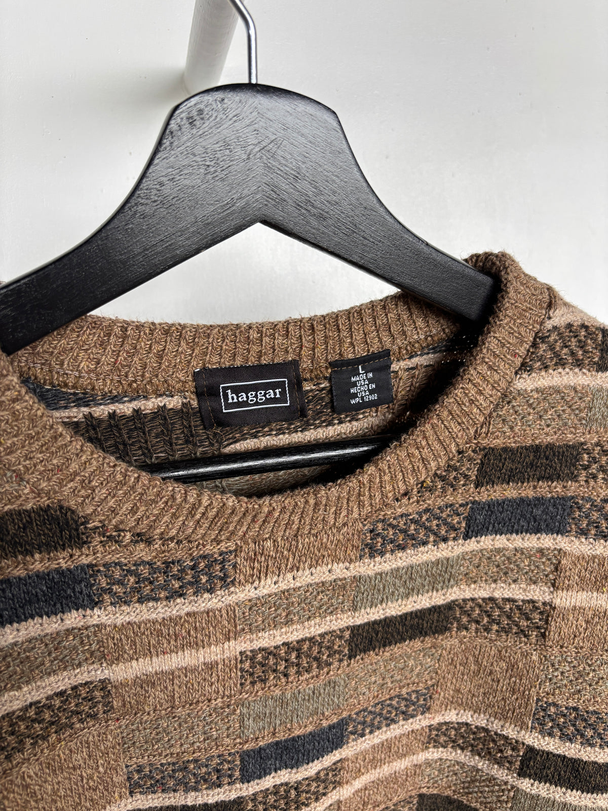 M - VINTAGE KNITTED SWEATSHIRT