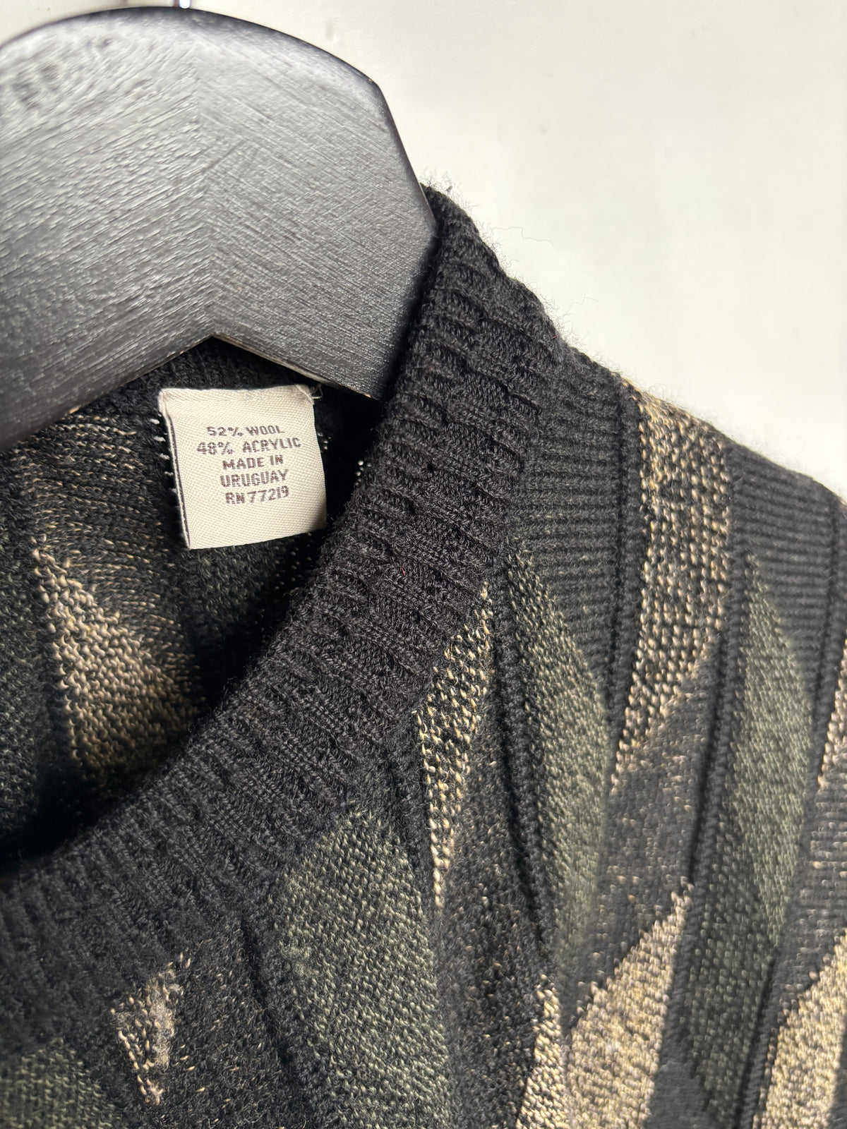 L - VINTAGE KNITTED SWEATSHIRT
