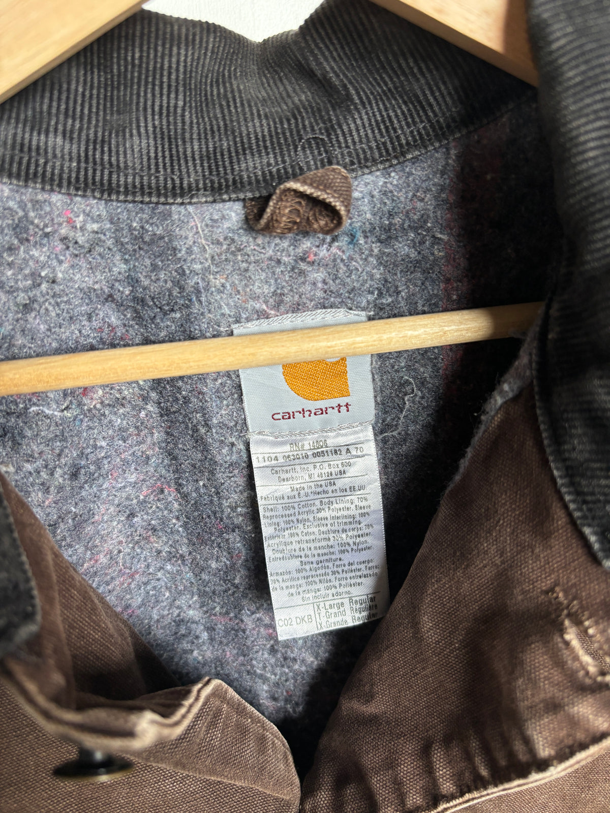 XL - VINTAGE CARHARTT MICHIGAN COAT