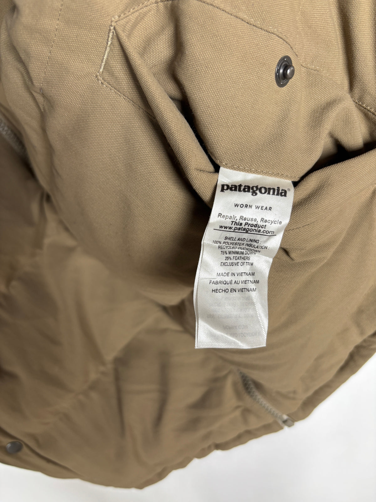 L - VINTAGE PATAGONIA REVERSIBLE VEST