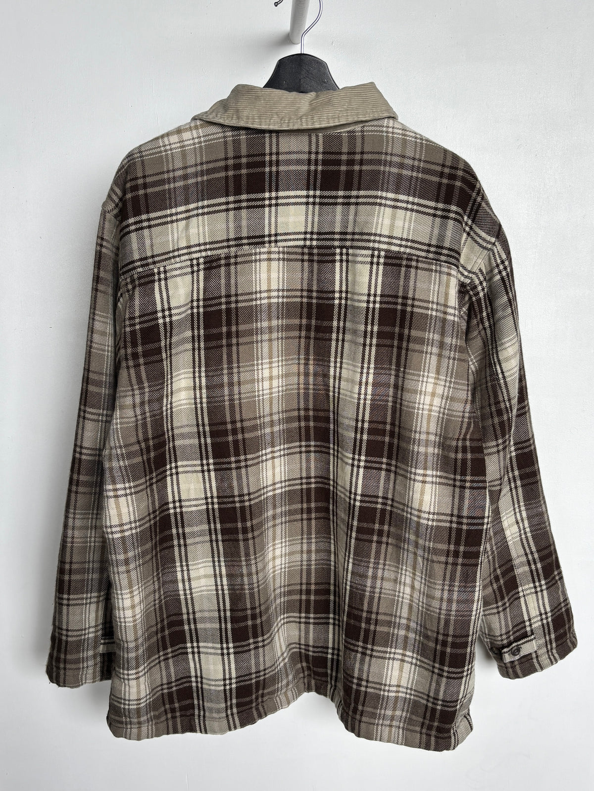 L - VINTAGE LINED FLANNEL SHIRT