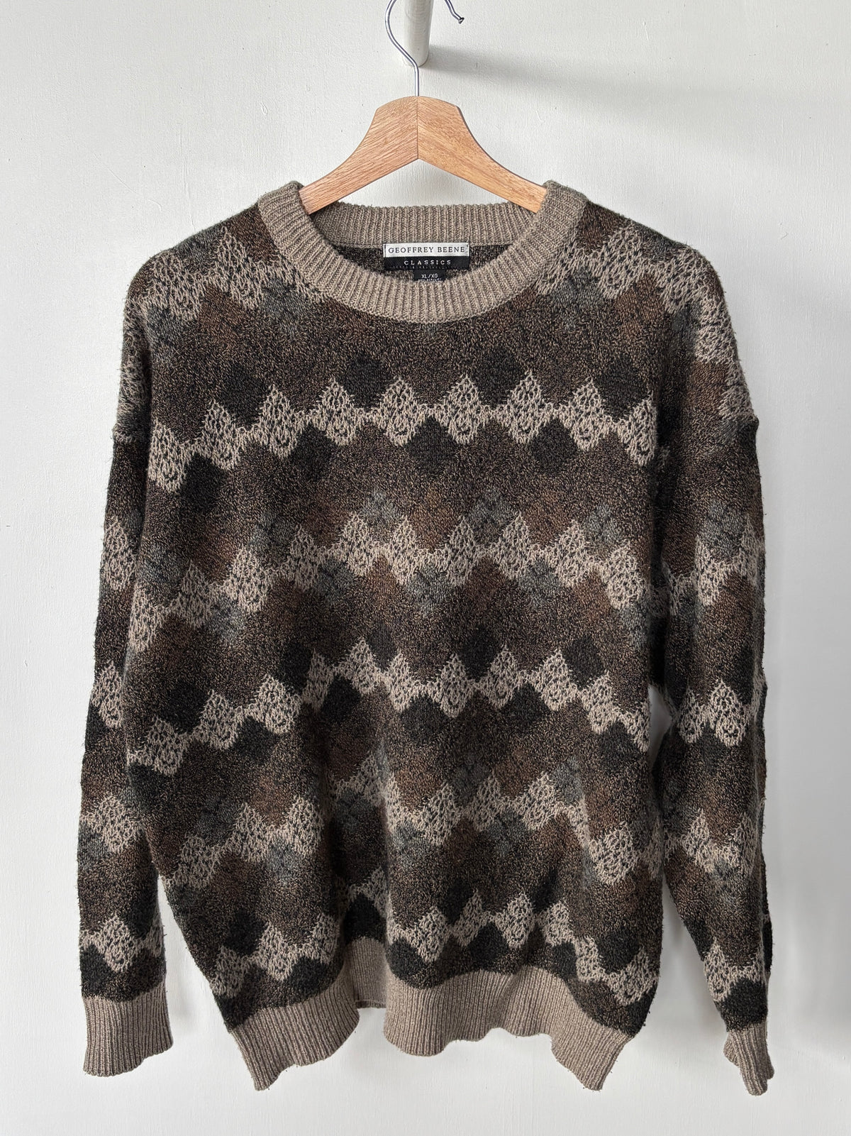 M - VINTAGE KNITTED SWEATSHIRT