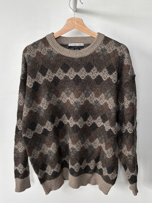 M - VINTAGE KNITTED SWEATSHIRT