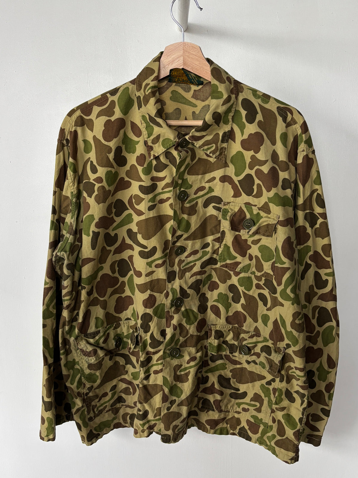 M - VINTAGE DUCK CAMO SHIRT