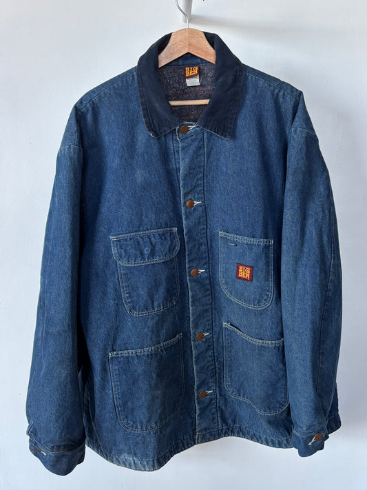 XL - VINTAGE BIG BEN DENIM CHORE JACKET
